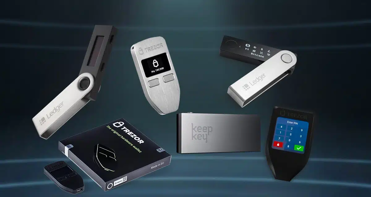 foto de carteiras cripto